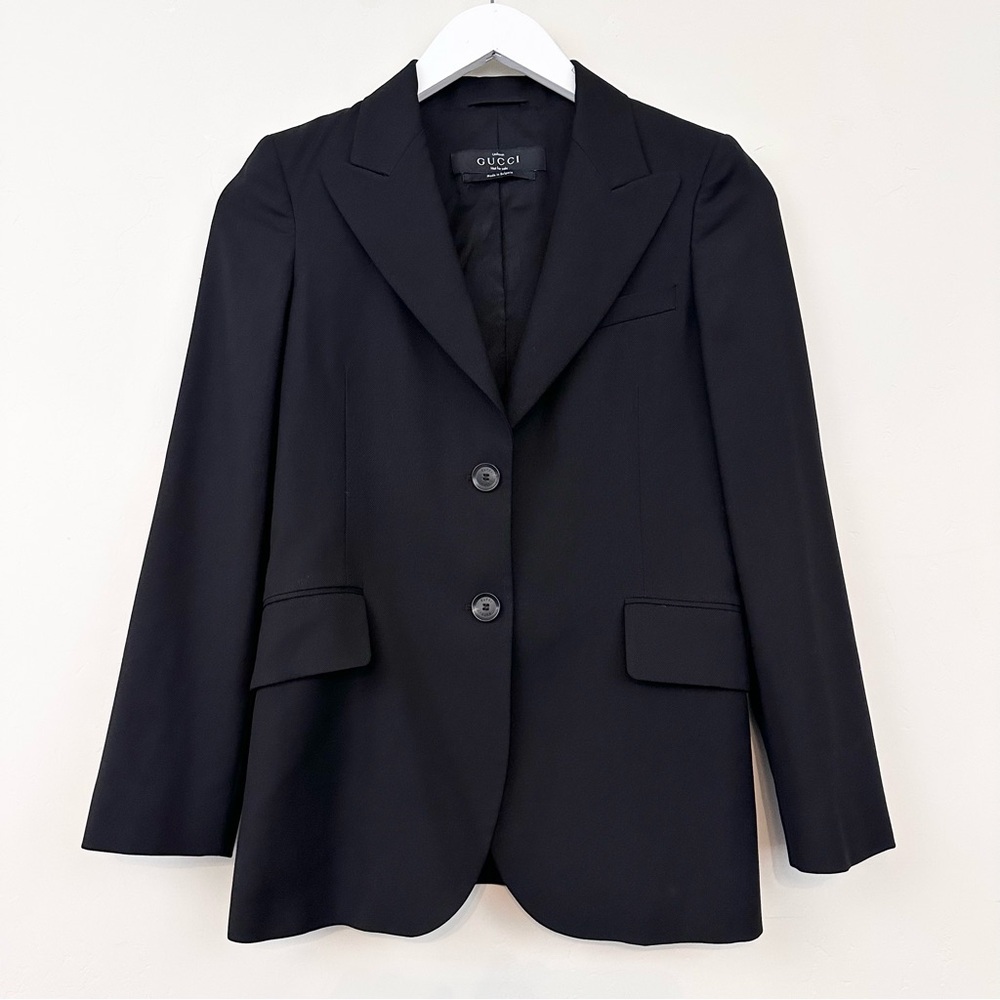 Gucci Uniform Black Blazer